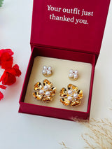 Custom Set of 4 (Baby Pearl+Gilded Pearls)