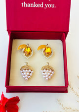 Custom Set of 4 (Tangy Twist+Grape Pearl)