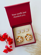 Custom Set of 5 (Baby Pearl+Gilded Pearls)