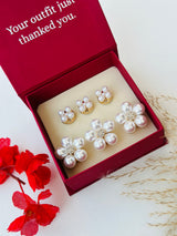 Custom Set of 6 (Baby pearls+Pearlstone)