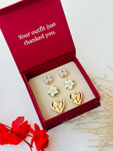 Custom Set of 6 (Baby Pearl+White Blossom+Radiant Heart)