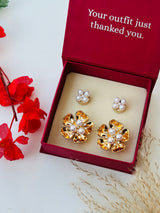 Custom Set of 4 (Baby Pearl+Gilded Pearls)