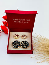 Custom Set of 4 (Golden Molten+Midnight Bloom)