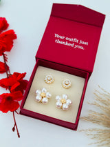 Custom set of 4 (Pearloom+Crystella)