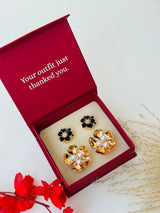 Custom Set of 4 (Blossom+Gilded Pearl)