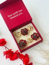Custom Set of 6 (Molten+Ruby Rose)