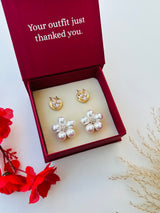 Custom Set of 4 (Pearl Dew+Pearlstone)