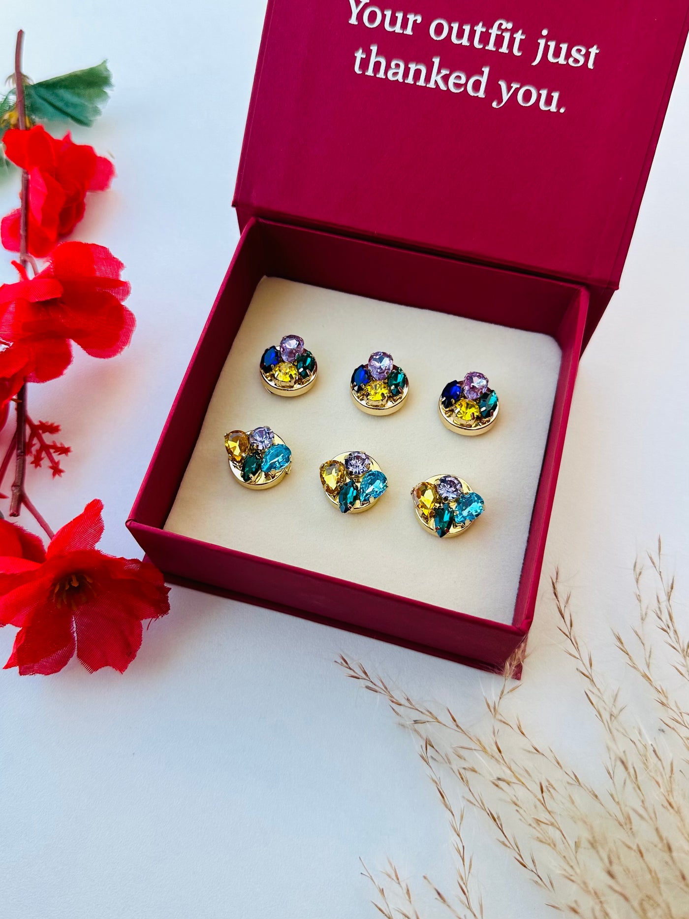 Custom Set of 6 (Navy Mirage+Violet Mirage)