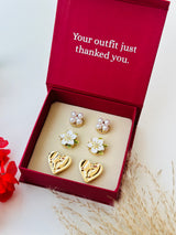 Custom Set of 6 (Baby Pearl+White Blossom+Radiant Heart)
