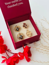 Custom Set of 4 (The Gentlemen’s Bee+Golden Hive)