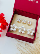 Custom Set of 6 (Baby pearls+Pearlstone)