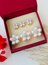 Custom Set of 6 (Baby pearls+Pearlstone)