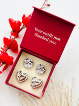 Custom Set of 4 (Molten+Radiant Heart)
