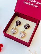 Custom Set of 4 (Strawberry Glow+Grape Pearl)