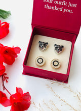 Custom Set of 4 (Midnight Roar+Royal Orbit)