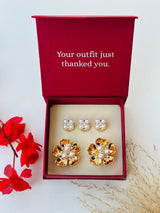 Custom Set of 5 (Baby Pearl+Gilded Pearls)