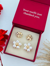 Custom Set of 4 (Pearloom+Golden Molten)