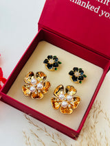 Custom Set of 4 (Blossom+Gilded Pearl)