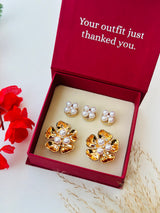Custom Set of 5 (Baby Pearl+Gilded Pearls)