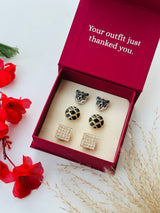 Custom Set of 6 (Midnight Roar+Midnight Grid+Crown Tile)
