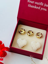 Custom Set of 5 (Signature Knot+Pearl Puff)
