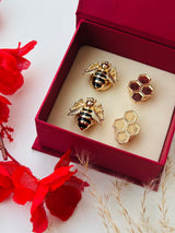 Custom Set of 4 (The Gentlemen’s Bee+Golden Hive)