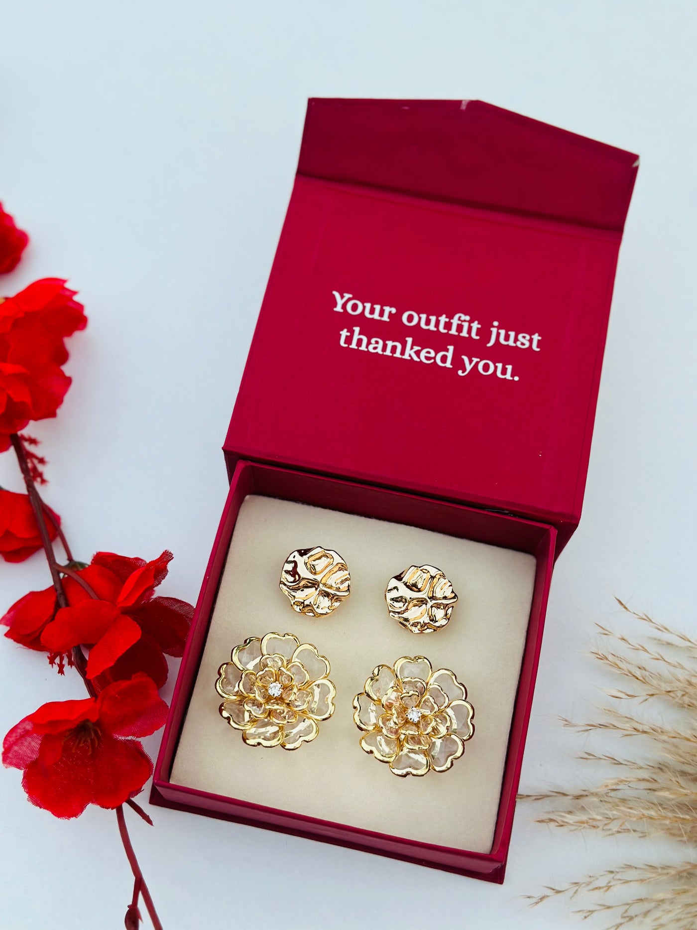Custom Set of 4 (Golden Bloom+Molten)