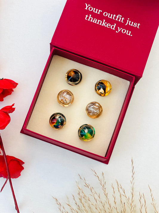 Custom Set of 6 (Gilded Orbs)