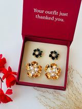 Custom Set of 4 (Blossom+Gilded Pearl)