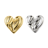 Silver Radiant Heart