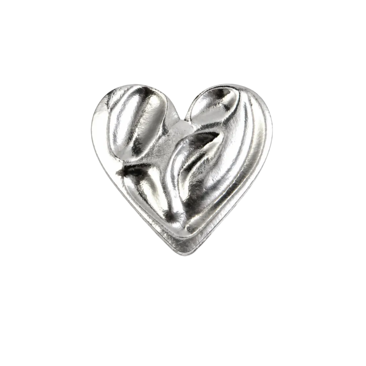 Silver Radiant Heart