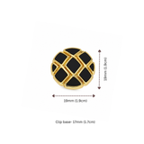 Custom Set of 4 (Midnight Grid+Crown Tile)